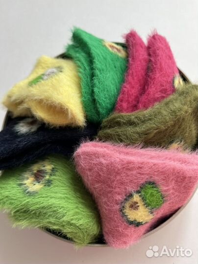 Новые детские носки из соболя тёплые и мягкие