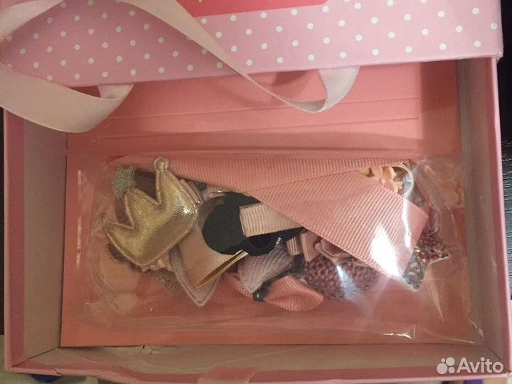 Набор резинок и заколок для волос девочке