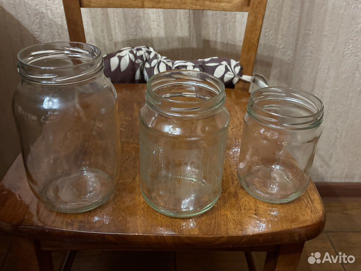 Банки стеклянные бу