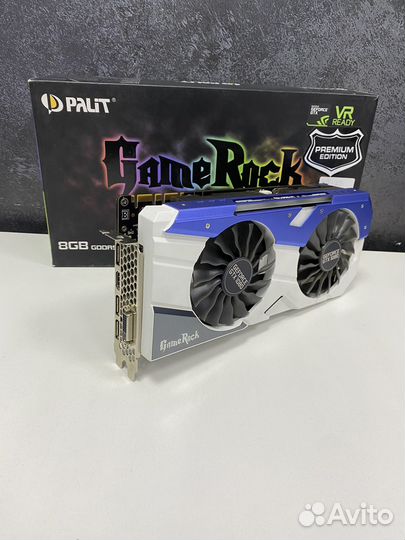 Видеокарта GeForce GTX 1080 GameRock 8gb