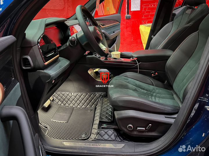3Д коврики на Geely Monjaro