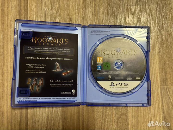 Hogwarts legacy ps5 (русские субтитры)