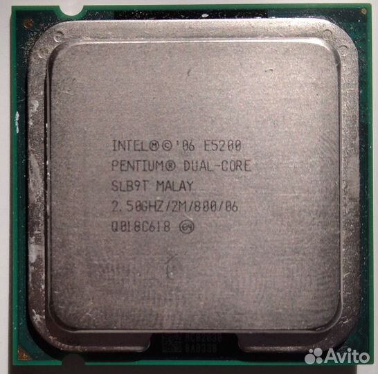 Процессор Intel Pentium E5200 Dual Core