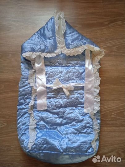 Конверт на выписку для мальчика весна осень