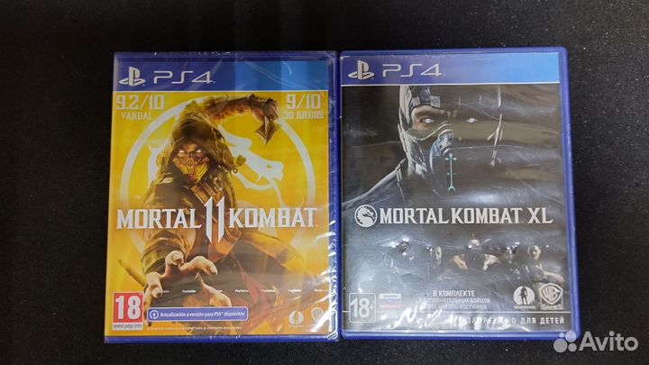 Игра Mortal Kombat XLи11 для PS4 Русские субтитры
