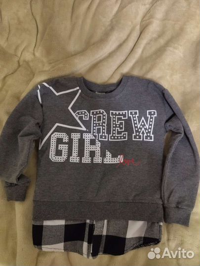Кофта для девочки на рост 104