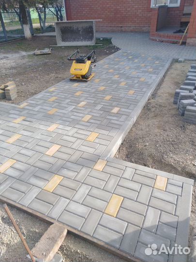 Укладка тратуарной плитки, качественно