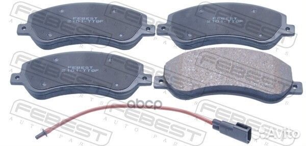 Колодки тормозные передние 2101-TT9F Febest