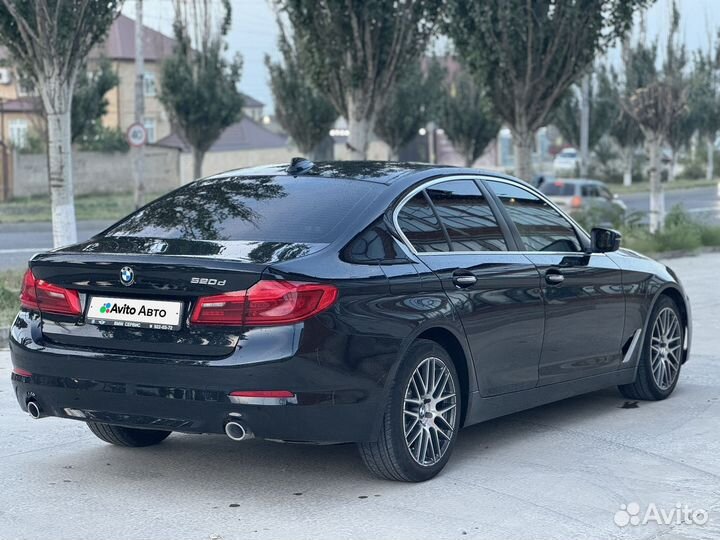 BMW 5 серия 2.0 AT, 2017, 210 500 км