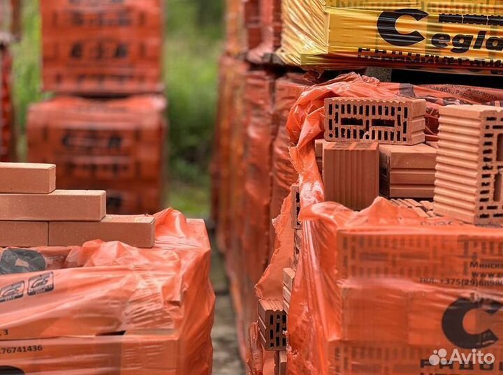 Кирпич красный