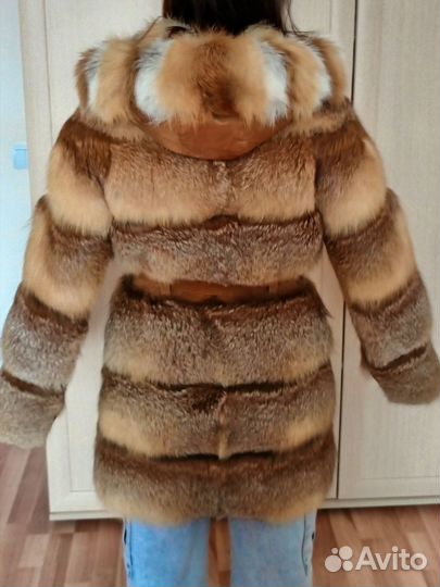 Шуба лисья