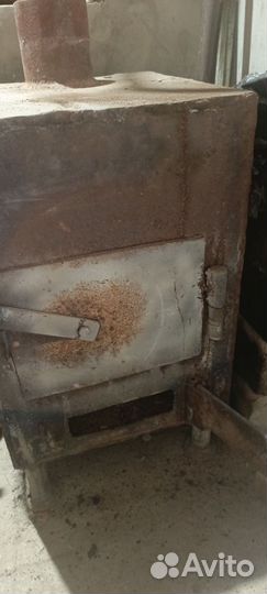 Печь буржуйка для гаража бу