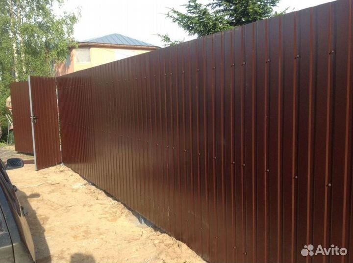 Забор под ключ