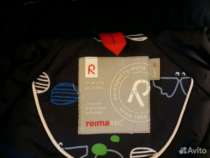 Детский комбинезон reima tec 80