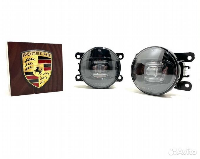 Фары противотуманные Порше Каен 958