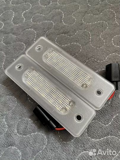 Подсветка номера на BMW 5-серии Е34 7-серии Е32