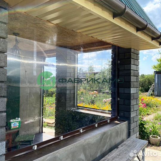 Мягкие окна для террас и беседок