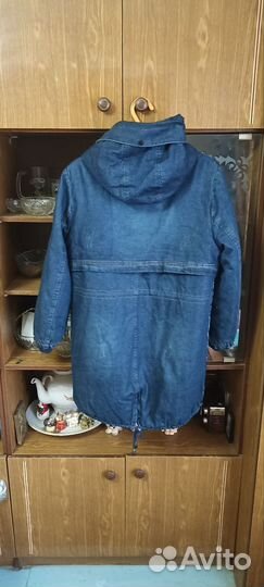 Куртка зимняя женская длинная