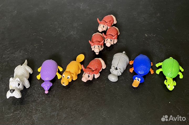 Игрушки из киндера 90х