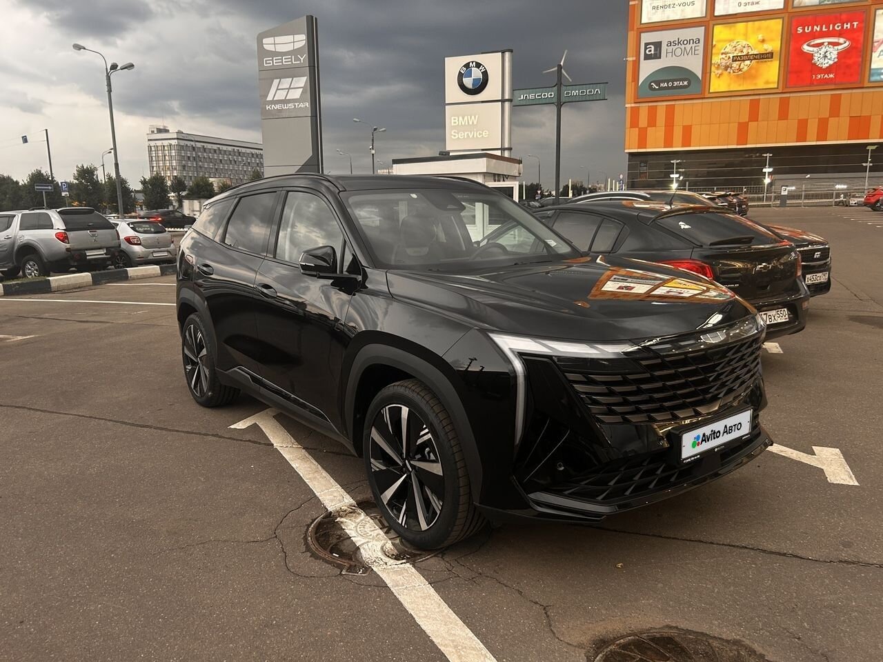 Geely Atlas: фото из отзыва