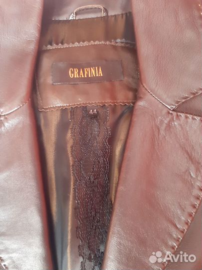 Кожаный плащ женский натуральная кожа