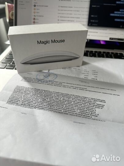 Мышь apple magic mouse 2