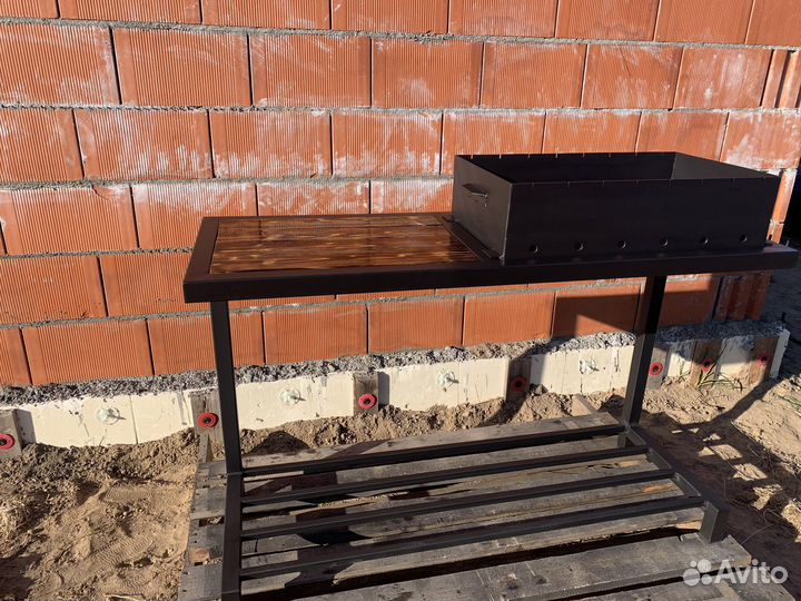 Мангал в стиле лофт