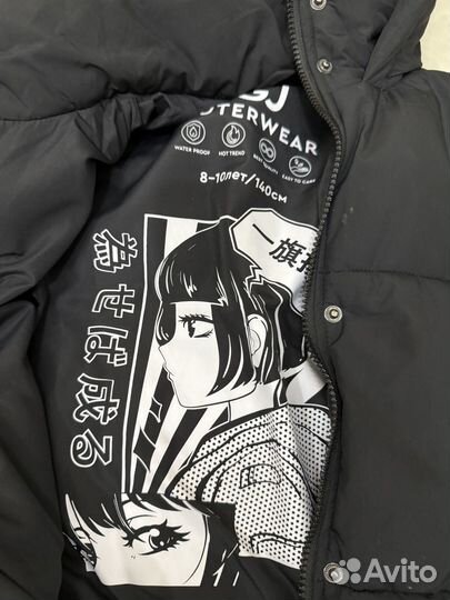 Вещи для девочки куртка 140 и сапоги 36