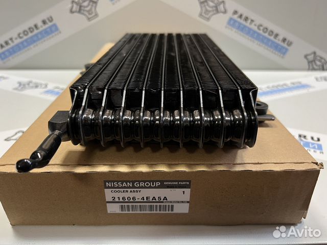 Масляный радиатор АКПП Nissan Qashqai J11 купить в Москве NISSAN 21606 ...