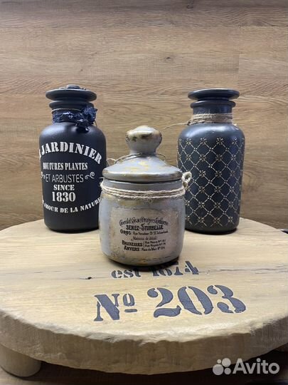 Банка декоративная