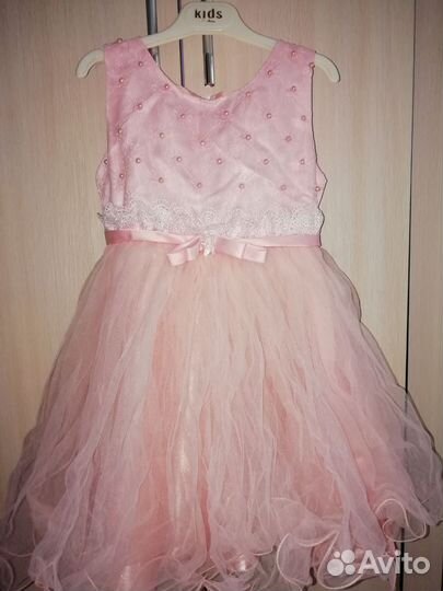 Платье для девочки на рост 92-98см