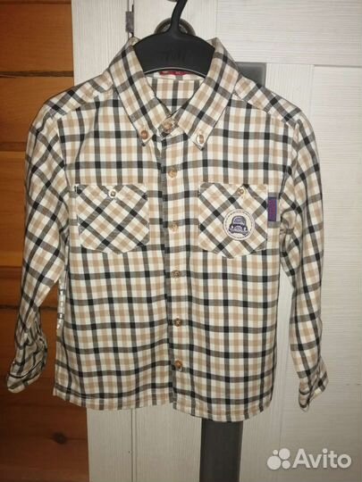 Рубашка для мальчика размер 110