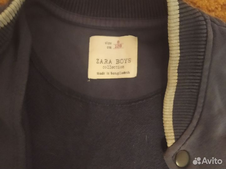 Бомбер для мальчика zara