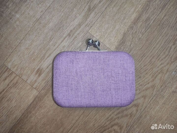 Клатч розовый