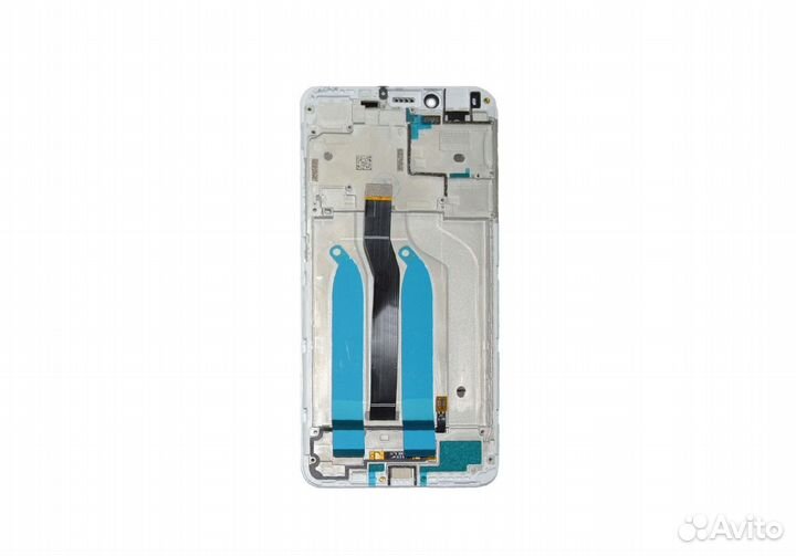 Дисплей для Xiaomi Redmi 6, 6A белый c рамкой Orig