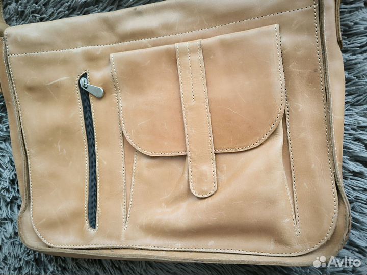 Мужская кожаная сумка