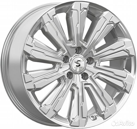 Premium Series кр1061 8x20 5x114.3 ET 40 Dia 60.1 (elite silver)
