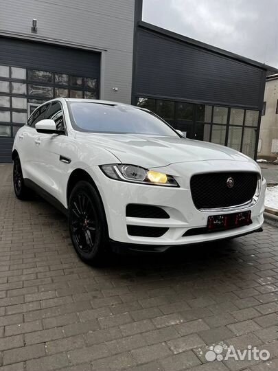 Jaguar F-Pace 2.0 AT, 2019, битый, 91 000 км