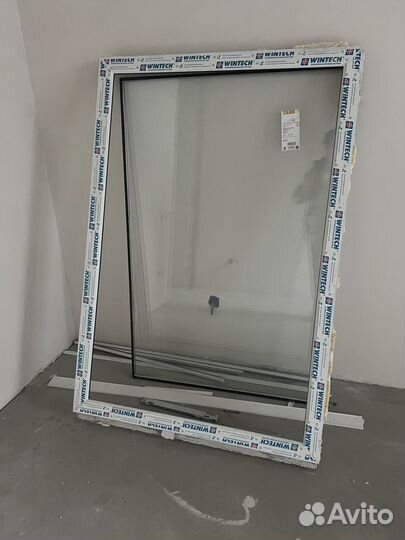 Балконный блок с дверью б/у