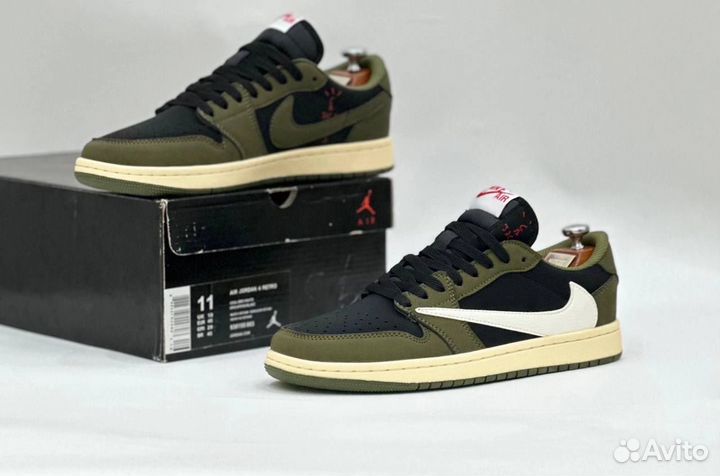 Кроссовки Nike Air Jordan 1 Travis Scott Reverse