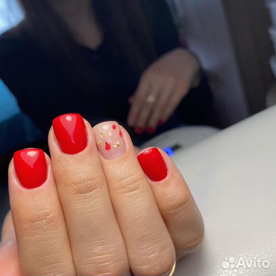 Маникюр гель-лак с выездом/без