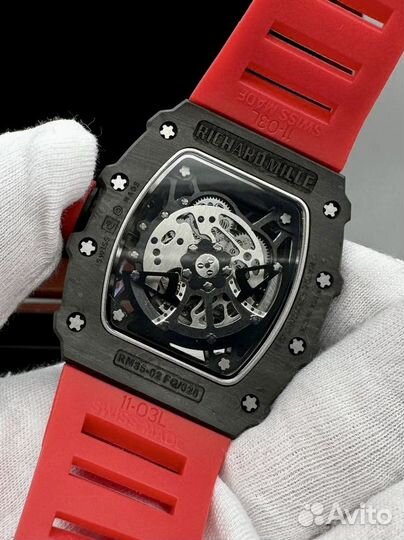 Наручные часы мужские часы Richard Mille красный