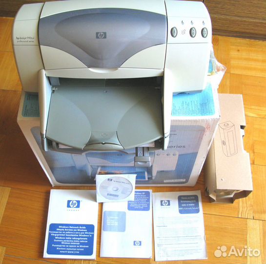 Цветной струйный HP-dj 990cxi/Коробка/Комплект