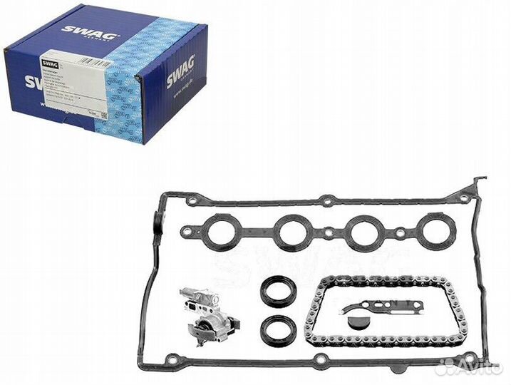 Комплект цепи грм-1,8 VW audi 1.8