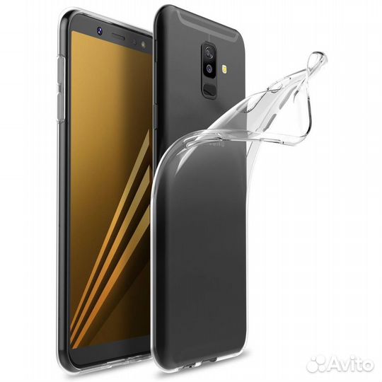 Силиконовый Чехол для samsung Galaxy A6 и A6 plus