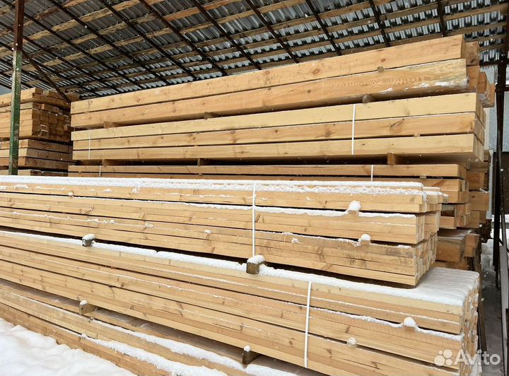 Брус обрезной 200х200х6000мм от производителя