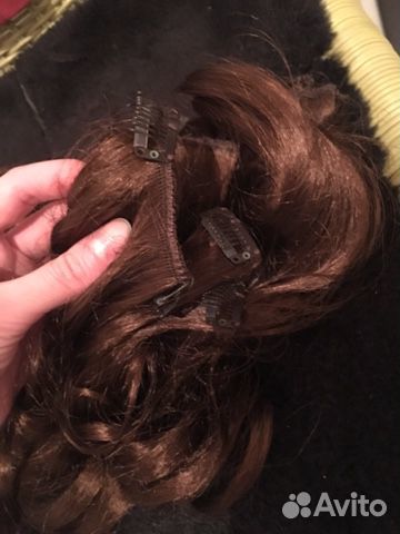 Накладные волосы искусственные