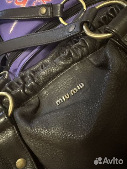 Сумка miu miu винтаж оригинал