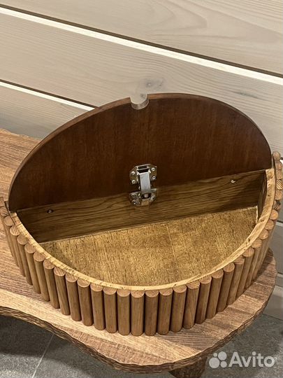 Консоль/ящик/ тумба из натурального дерева