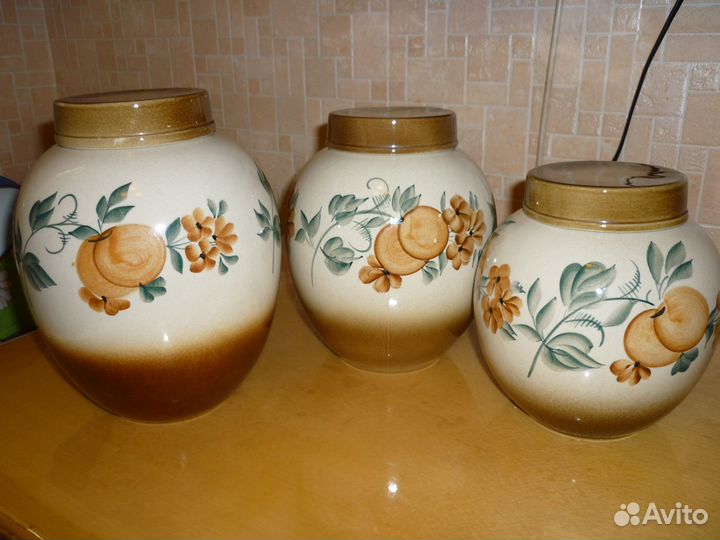 Керамические емкости для хранения, СССР